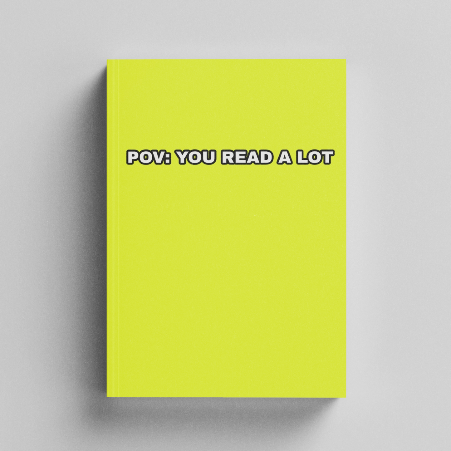 POV : you read a lot